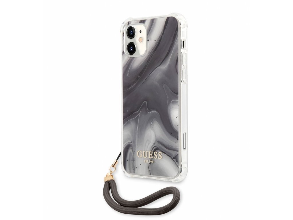 TPU Marble Zadní Kryt pro iPhone 12 mini 5.4 Grey