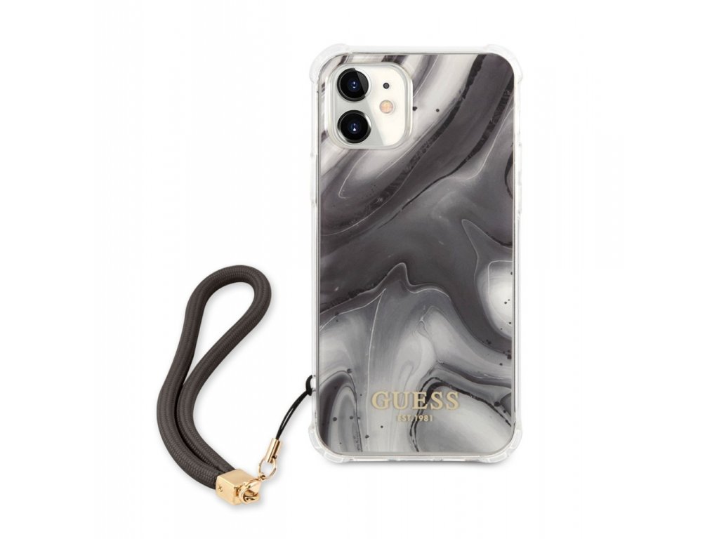 TPU Marble Zadní Kryt pro iPhone 12 mini 5.4 Grey