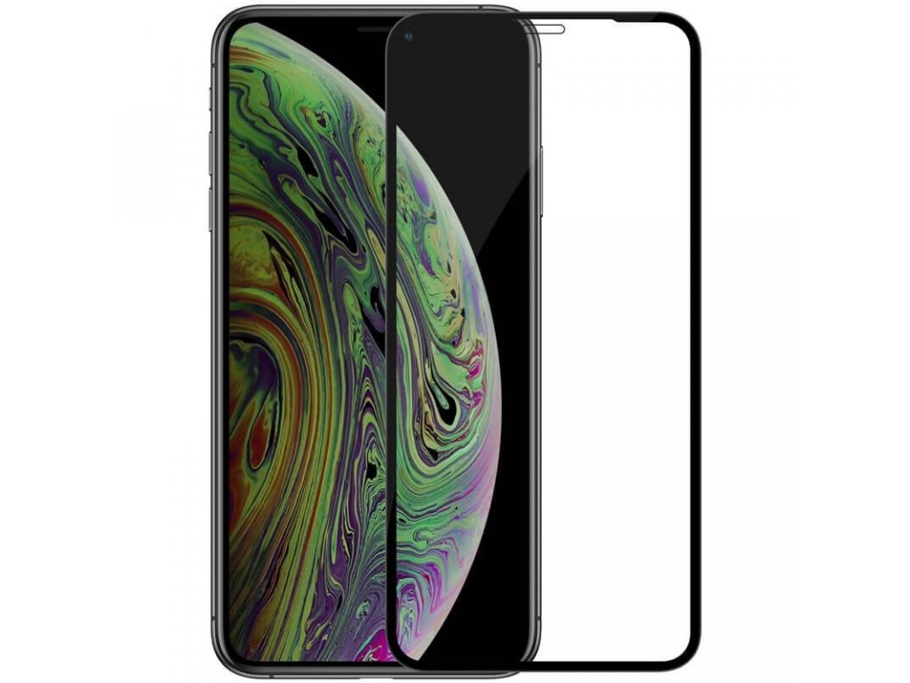 Tvrzené Sklo 2.5D CP+ PRO černé pro iPhone 11 Pro / X / XS