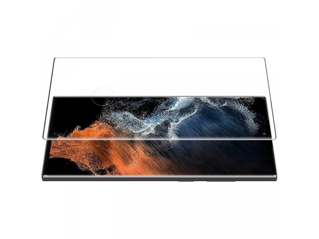 Tvrzené Sklo 3D CP+ MAX pro Samsung Galaxy S22 Ultra černé