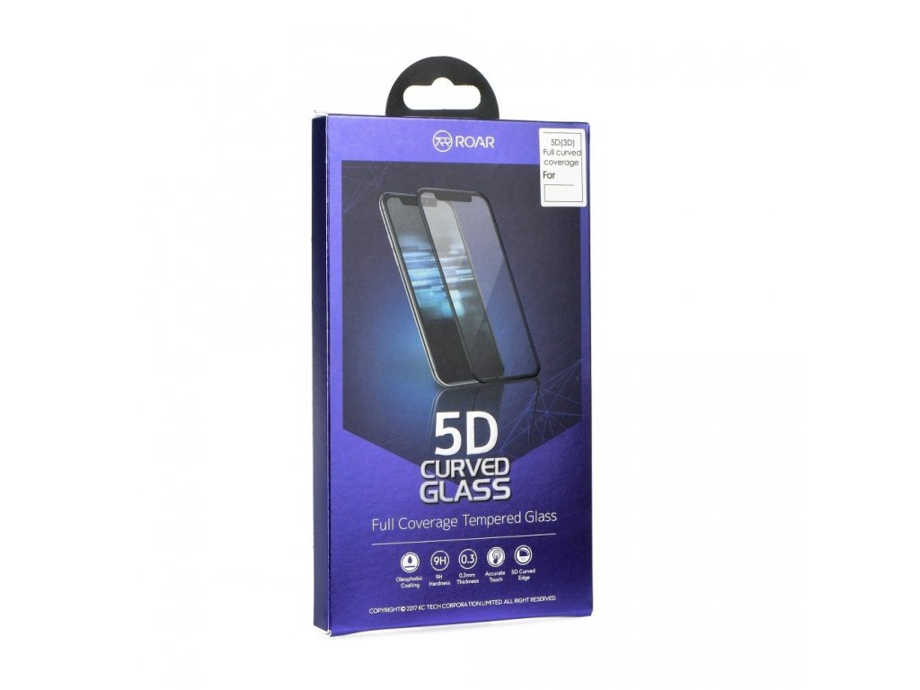 Tvrzené sklo 5D Roar Glass Huawei P30 Lite černé