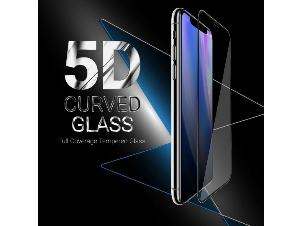 Tvrzené sklo 5D Roar Glass Huawei P30 Lite černé