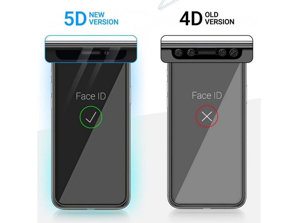 Tvrzené sklo 5D Roar Glass Xiaomi Redmi 9A / Redmi 9C / Redmi 9I / Redmi 9AT černé