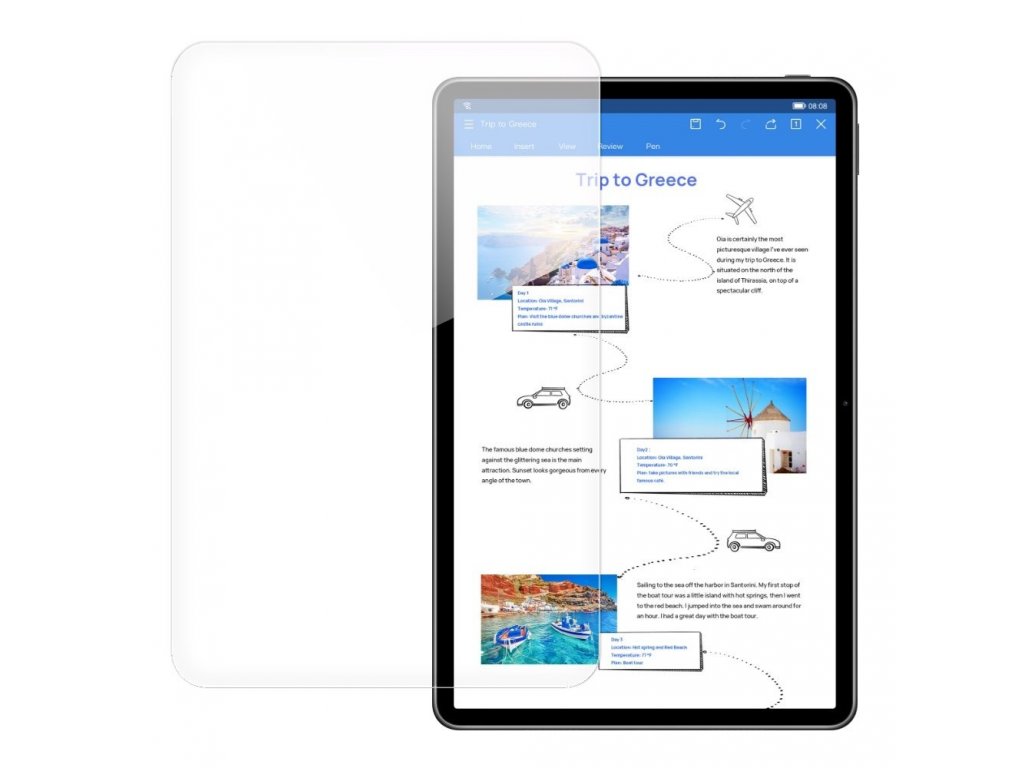 Tvrzené sklo 9H pro Huawei MatePad 11 (2021)