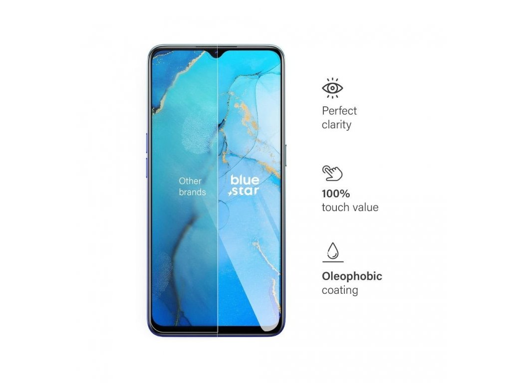 Tvrzené sklo Blue Star pro Oppo Reno 3