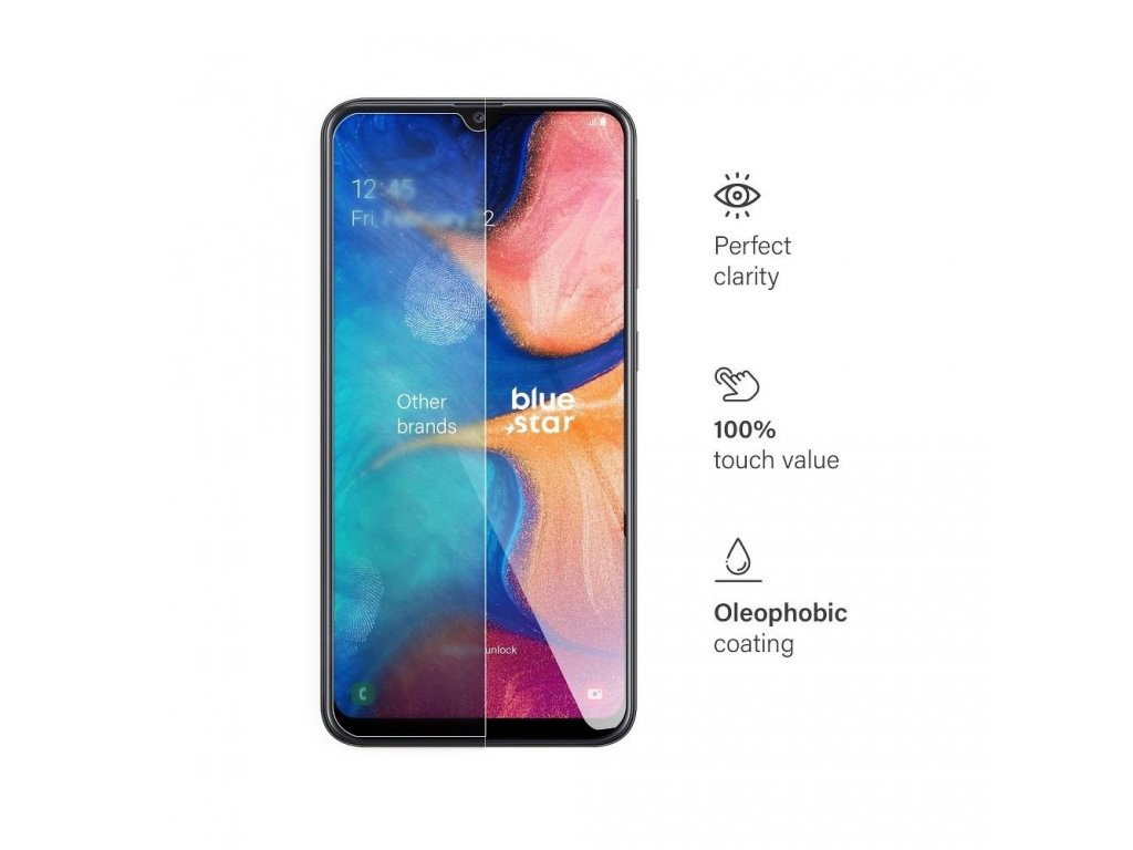 Tvrzené sklo Blue Star pro SAMSUNG Galaxy A20