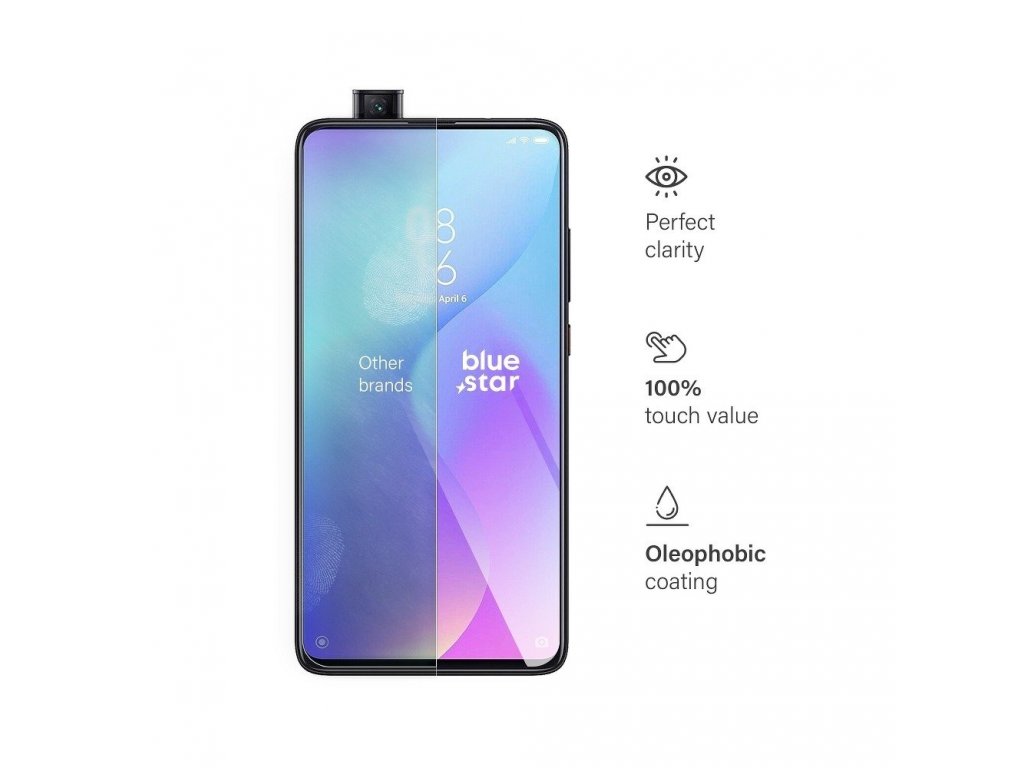 Tvrzené sklo Blue Star pro Xiaomi Mi 9T