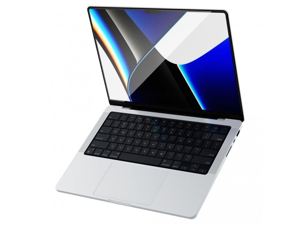 TVRZENÉ SKLO FC MACBOOK PRO 14 2021 - ČERNÉ