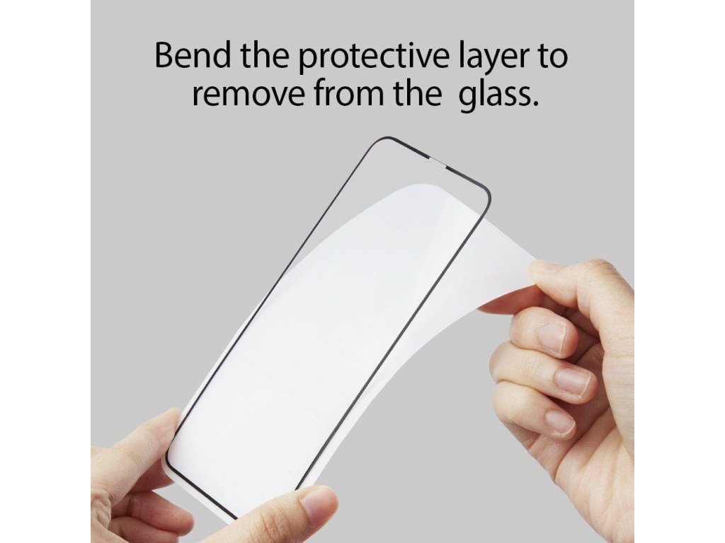 Tvrzené sklo Glass FC iPhone X/XS černé