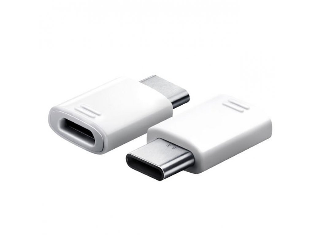 Type-C/microUSB Adapter bílý (Bulk)