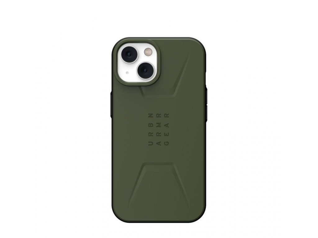 ( UAG ) Urban Armor Gear Civilian compatible with MagSafe for IPHONE 14 PLUS green