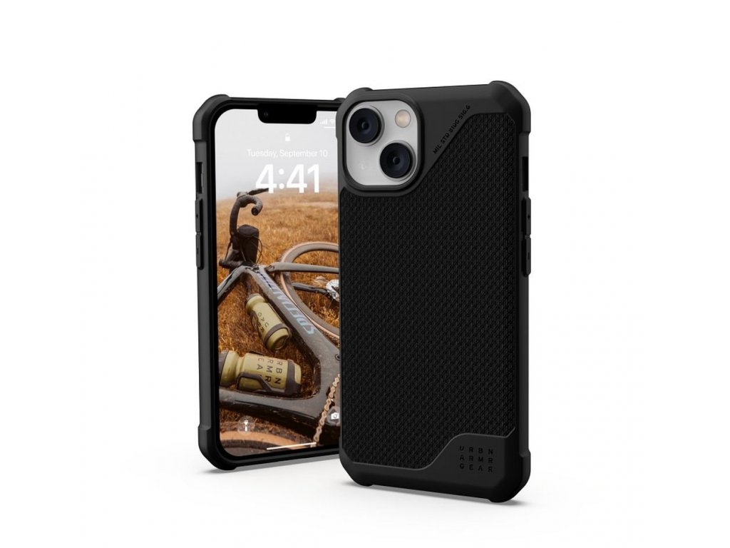 ( UAG ) Urban Armor Gear Metropolis case for IPHONE 14 PLUS black kevlar