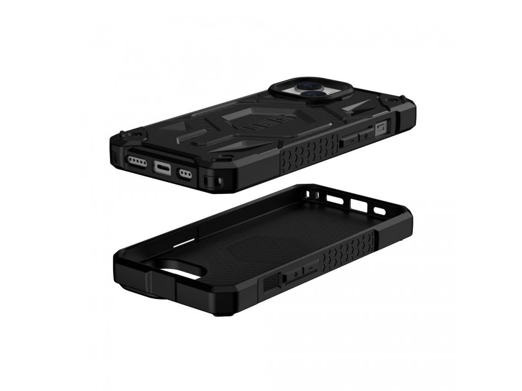 ( UAG ) Urban Armor Gear Monarch case for IPHONE 14 PLUS compatible with MagSafe carbon fiber