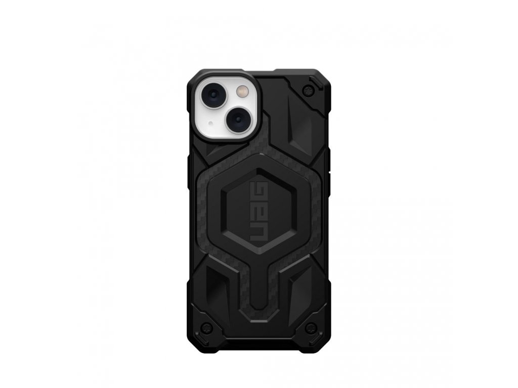 ( UAG ) Urban Armor Gear Monarch case for IPHONE 14 PLUS compatible with MagSafe carbon fiber