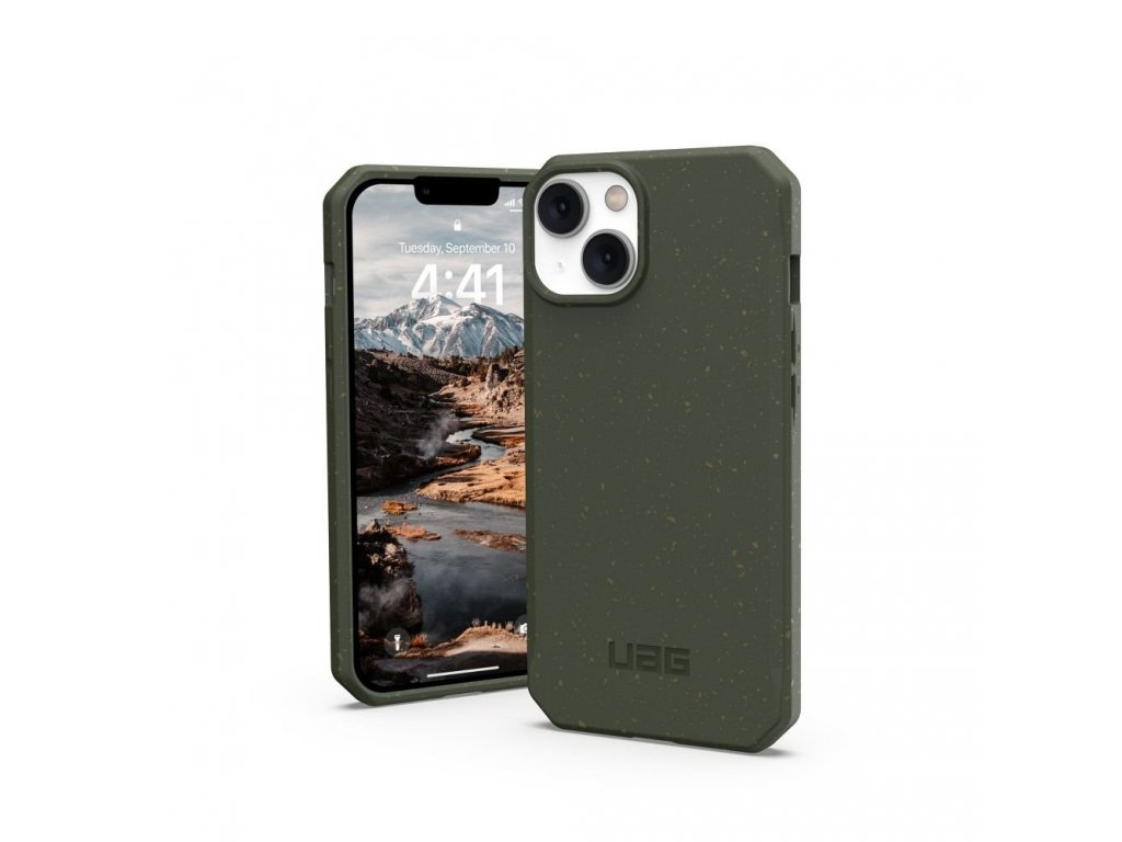 ( UAG ) Urban Armor Gear Outback case for iPhone 14 PLUS green