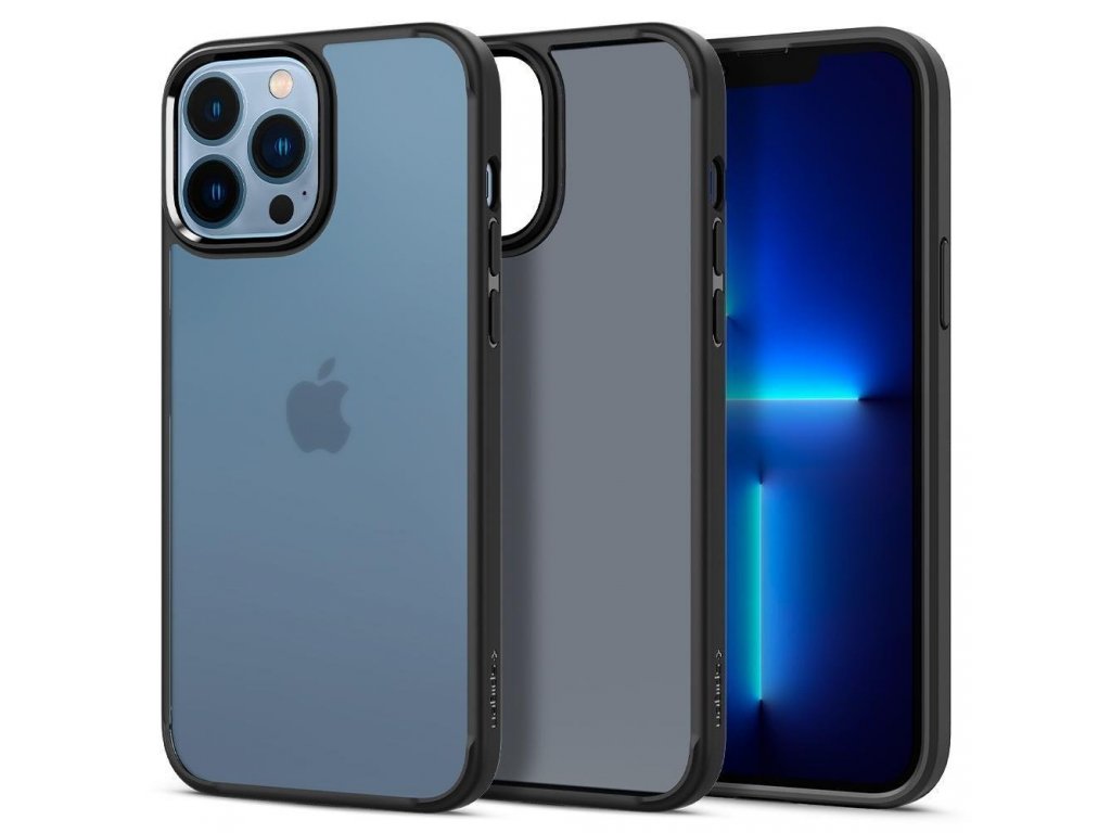 ULTRA HYBRIDNÍ IPHONE 13 PRO MATNÁ  ČERNÁ