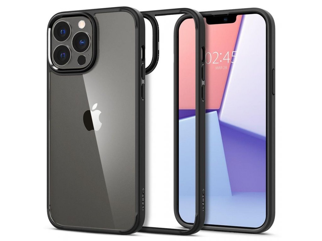 ULTRA HYBRIDNÍ IPHONE 13 PRO MAX MATNĚ ČERNÝ