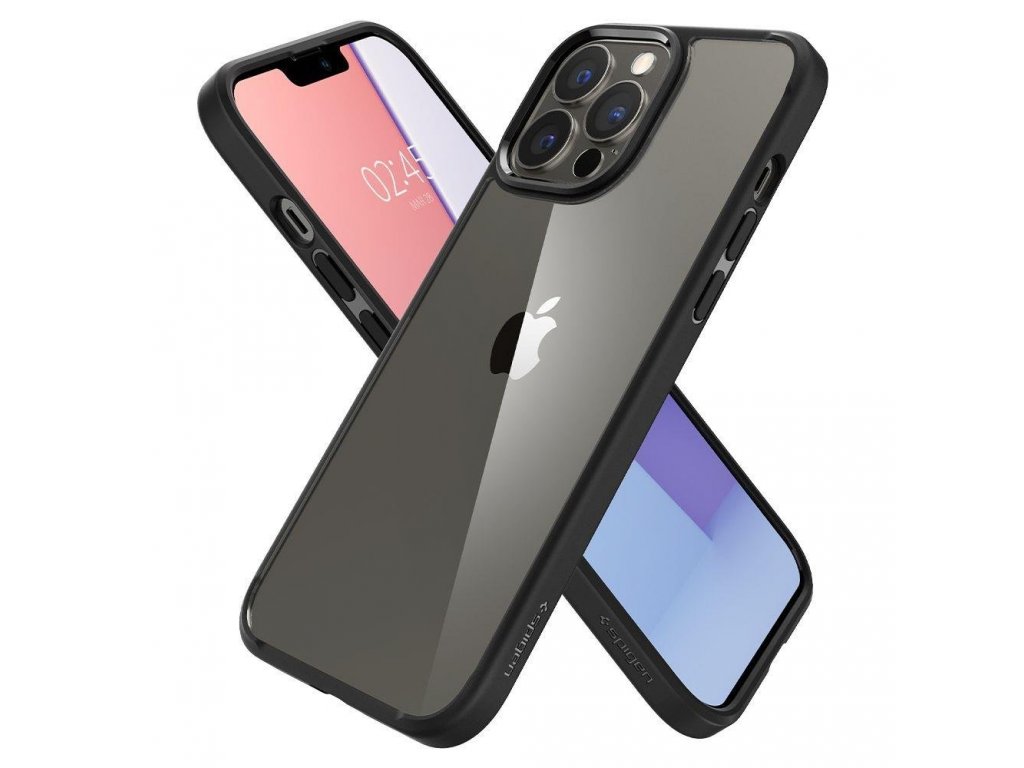 ULTRA HYBRIDNÍ IPHONE 13 PRO MAX MATNĚ ČERNÝ