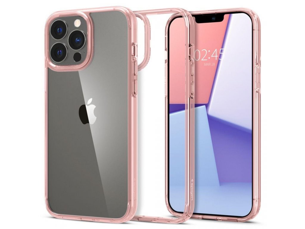 ULTRA HYBRIDNÍ IPHONE 13 PRO ROSE CRYSTAL