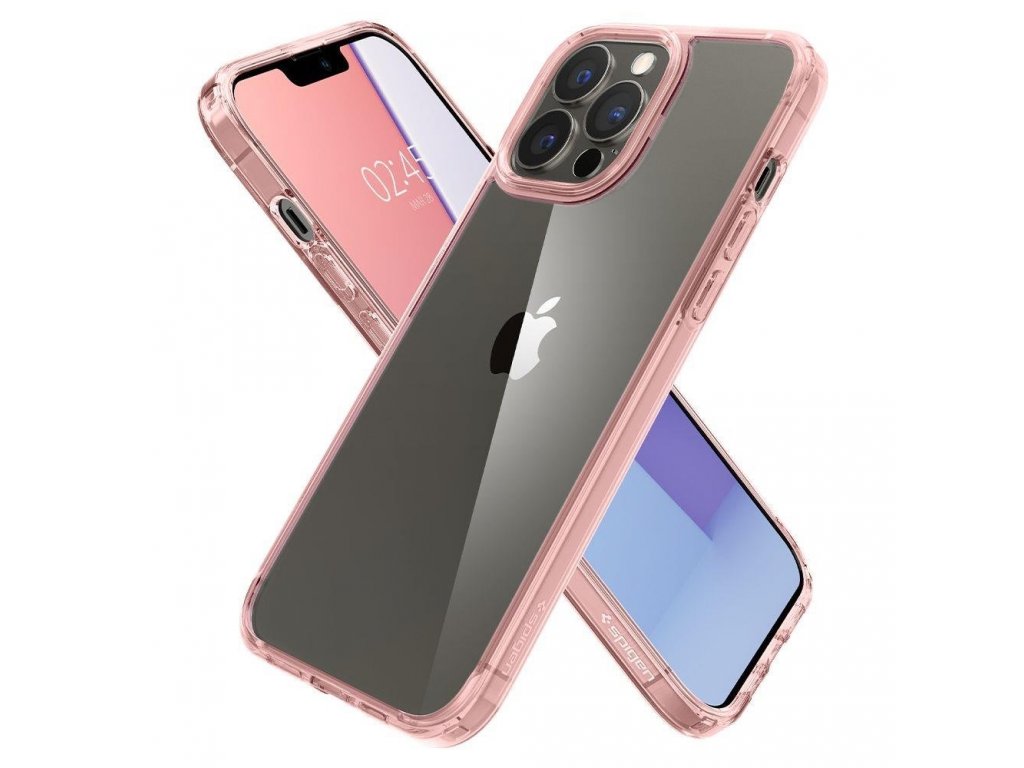 ULTRA HYBRIDNÍ IPHONE 13 PRO ROSE CRYSTAL