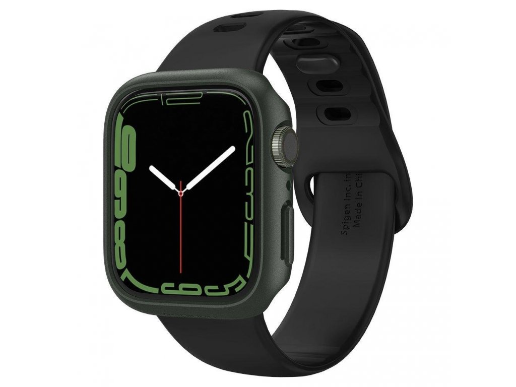 Ultra tenké pouzdro pro APPLE WATCH 7 (45MM) MILITARY GREEN