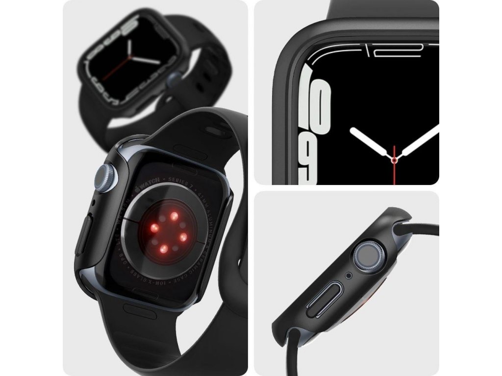 Ultratenké ochranné pouzdro pro APPLE WATCH 7 (41MM) BLACK