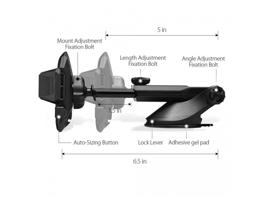 Univerzální držák do auta TS35 CAR MOUNT HOLDER