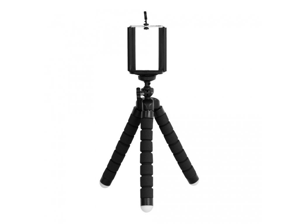 Univerzální držák telefonu pro selfie TRIPOD černá