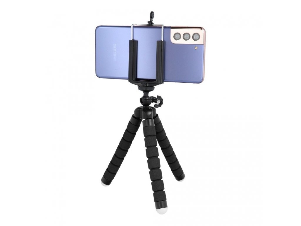 Univerzální držák telefonu pro selfie TRIPOD černá