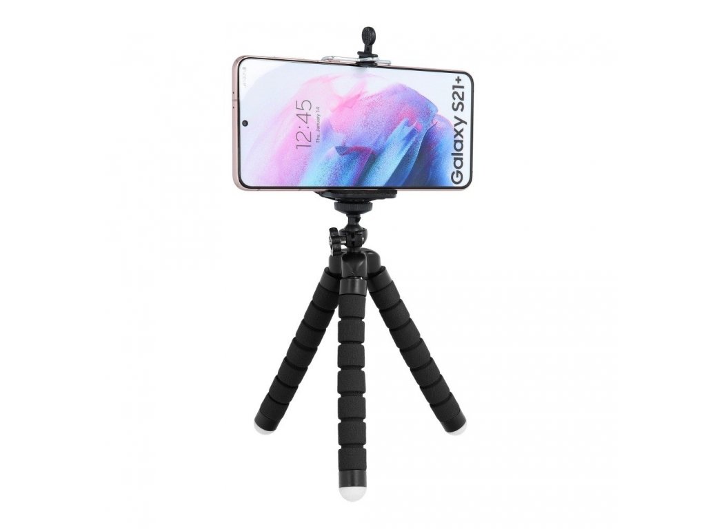 Univerzální držák telefonu pro selfie TRIPOD černá