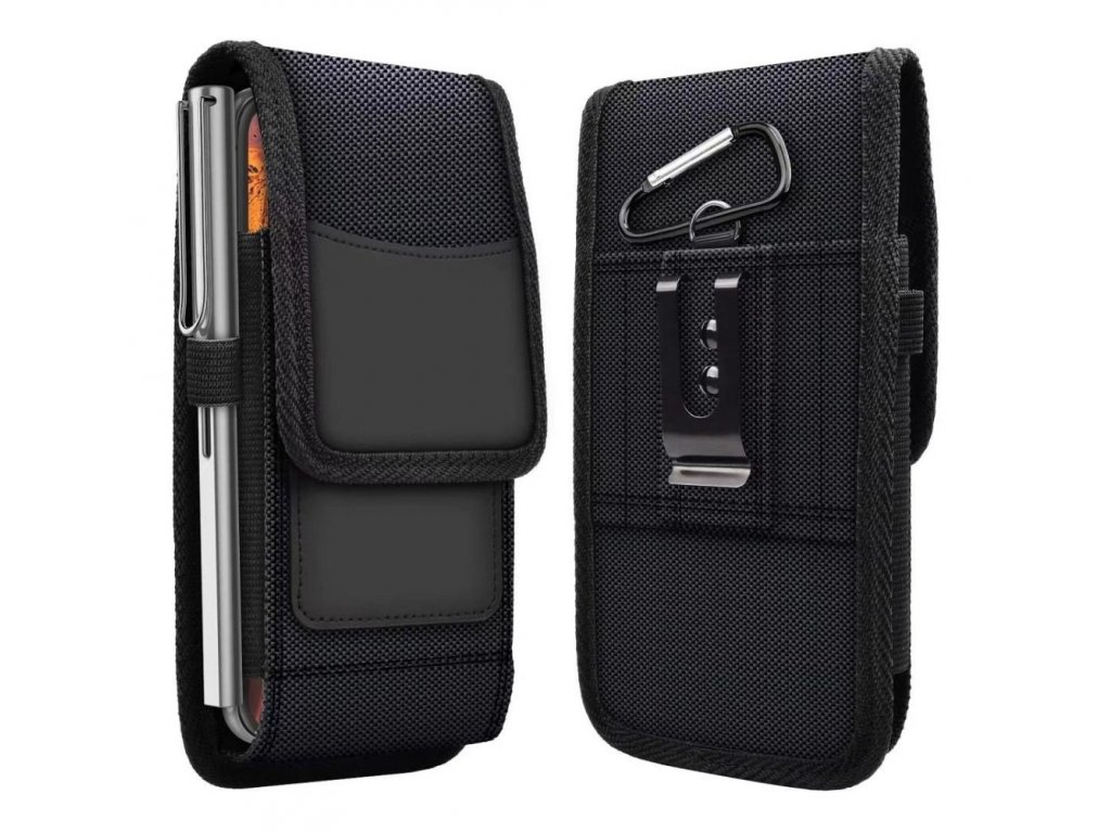 Univerzální pouzdro OXFORD pro IPHONE 6 PLUS / 7 PLUS / 8 PLUS / 11 PRO MAX SAMSUNG Galaxy S10 PLUS / A50 / A32 5G černé