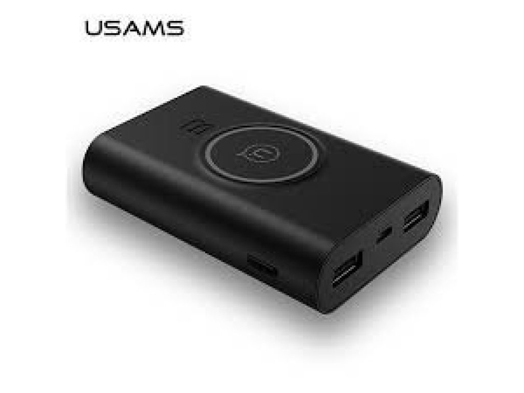 US-CD31 Power Bank 8000mAh vč. Bezdrátového Dobíjení černá (EU Blister)