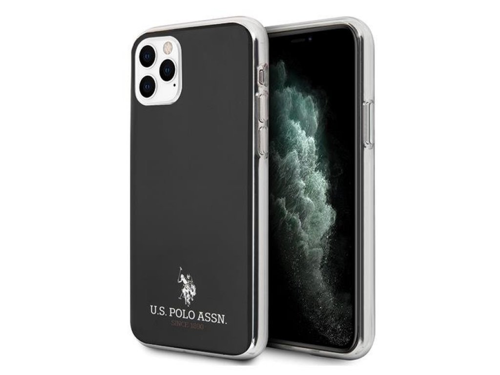 Zadní kryt pro iPhone 11 Pro Max černý/černý lesklý