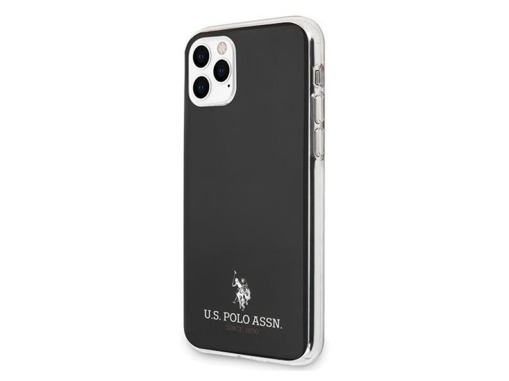 Zadní kryt pro iPhone 11 Pro Max černý/černý lesklý