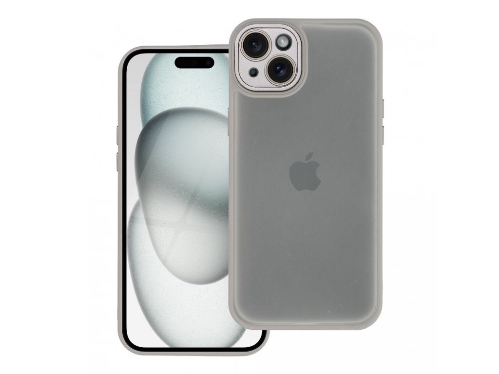 Pouzdro VARIETE pro IPHONE 15 Plus - šedé