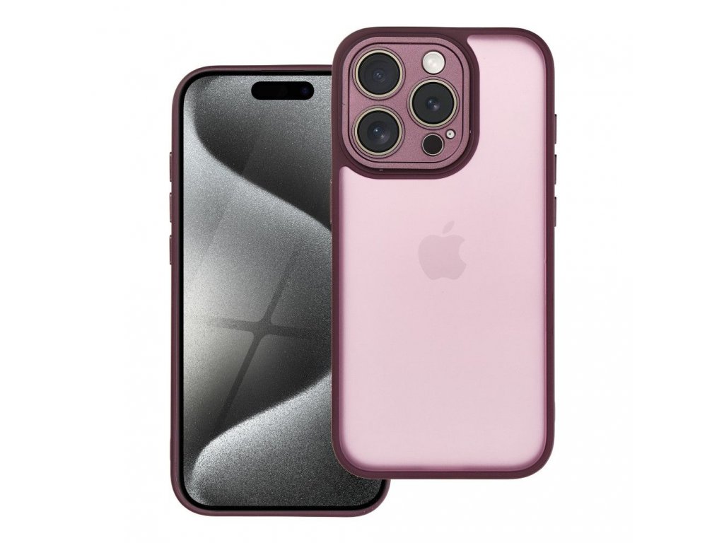 Pouzdro VARIETE pro IPHONE 15 Pro - fialové