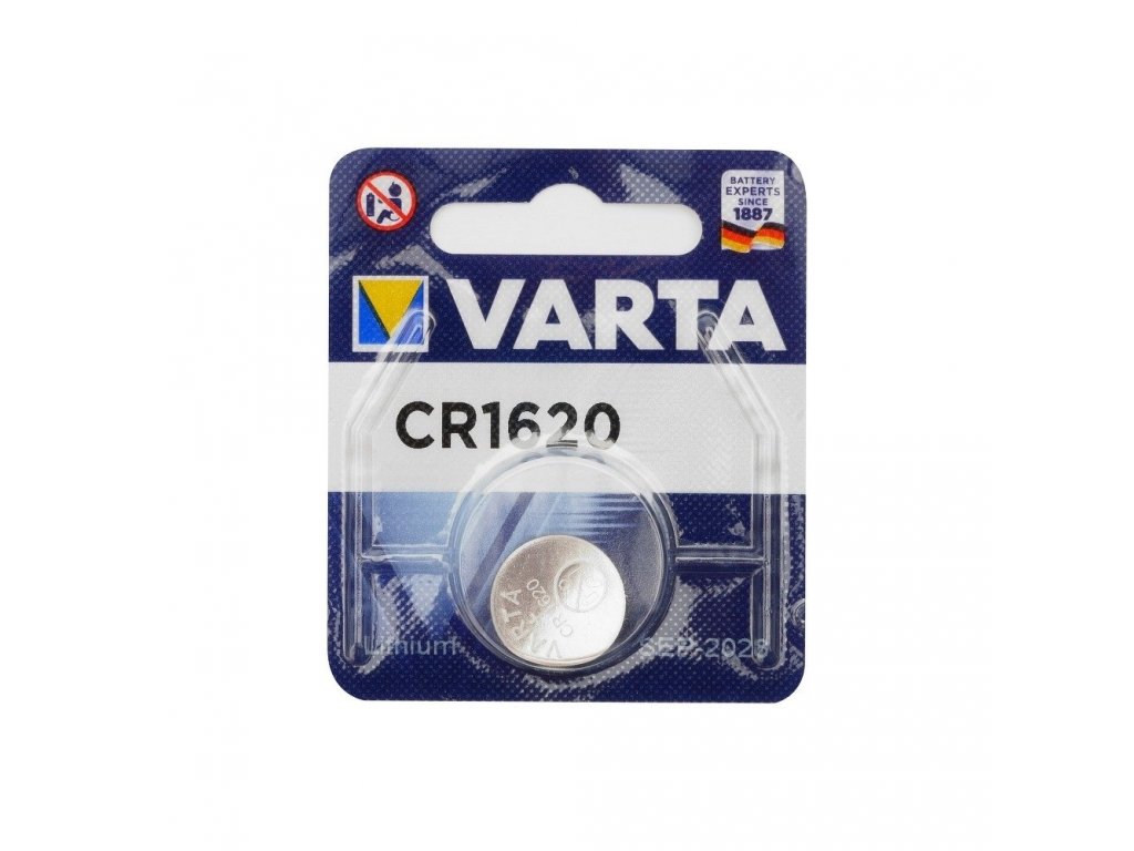 VARTA Lithiová baterie 3V CR1620 1 ks.