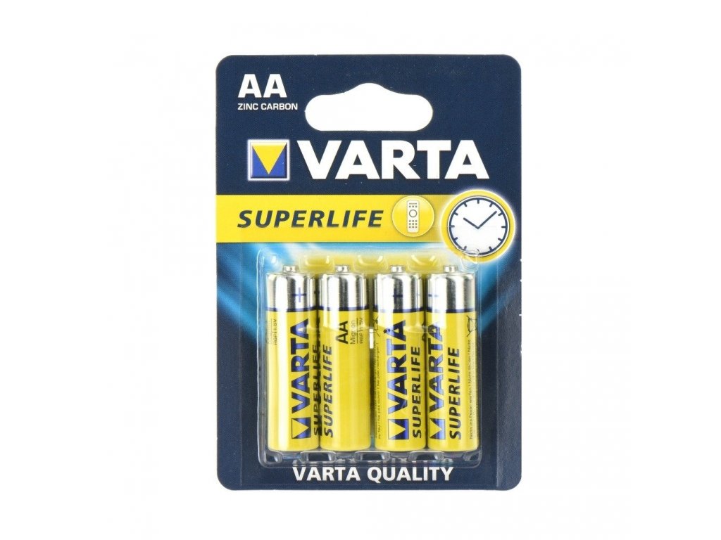 VARTA R6 zinková baterie (AA) 4 ks Superlife