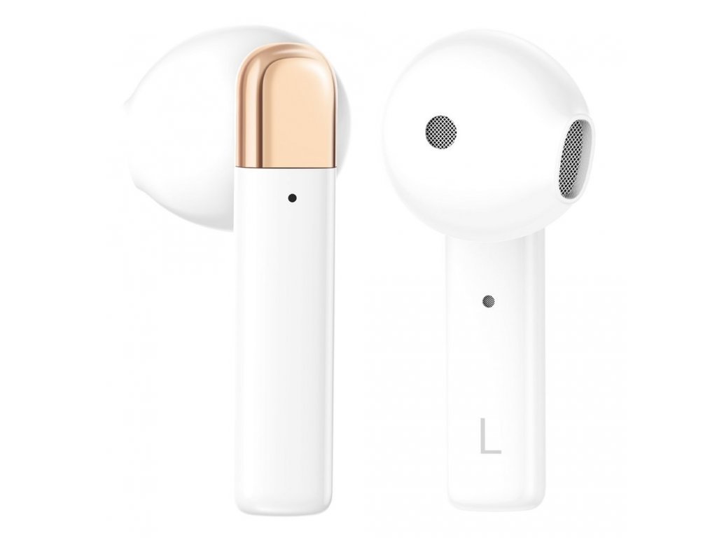 Vodotěsná bezdrátová sluchátka do uší Encok W2 s Bluetooth 5.0 TWS IPX4 - bílá