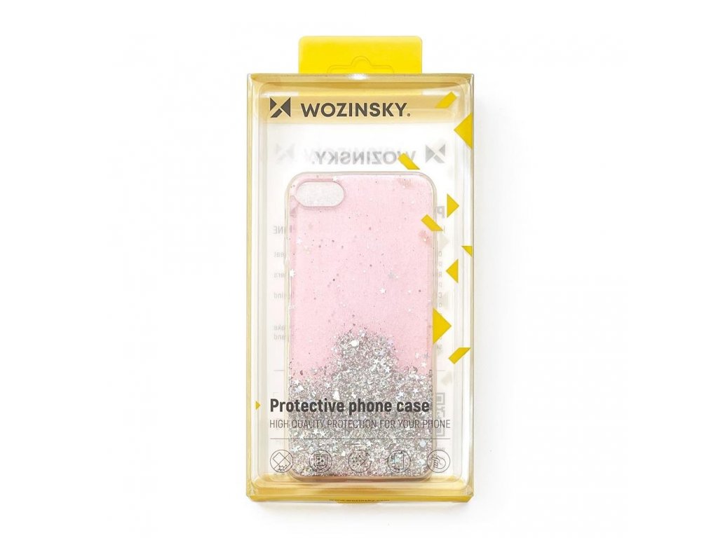 Wozinsky Star Glitter Kryt pro Samsung Galaxy A32 4G zelený