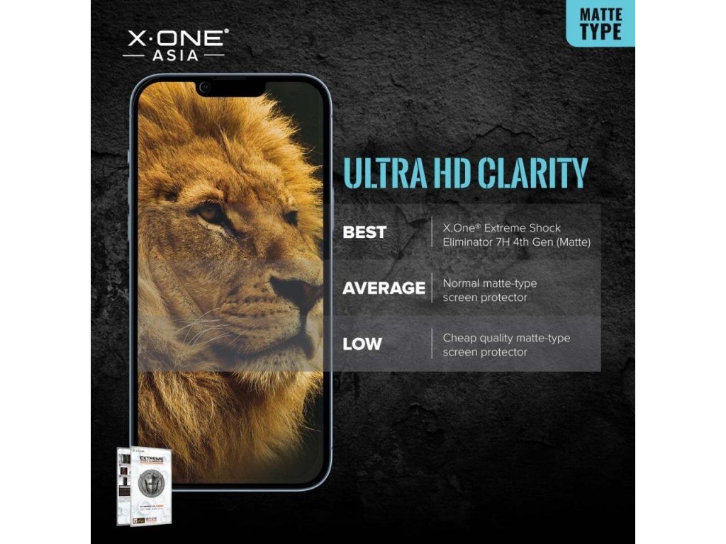 X-ONE Extreme Shock Eliminator 4th gen. (Matte Series) - for iPhone 13 Pro Max/14 Plus