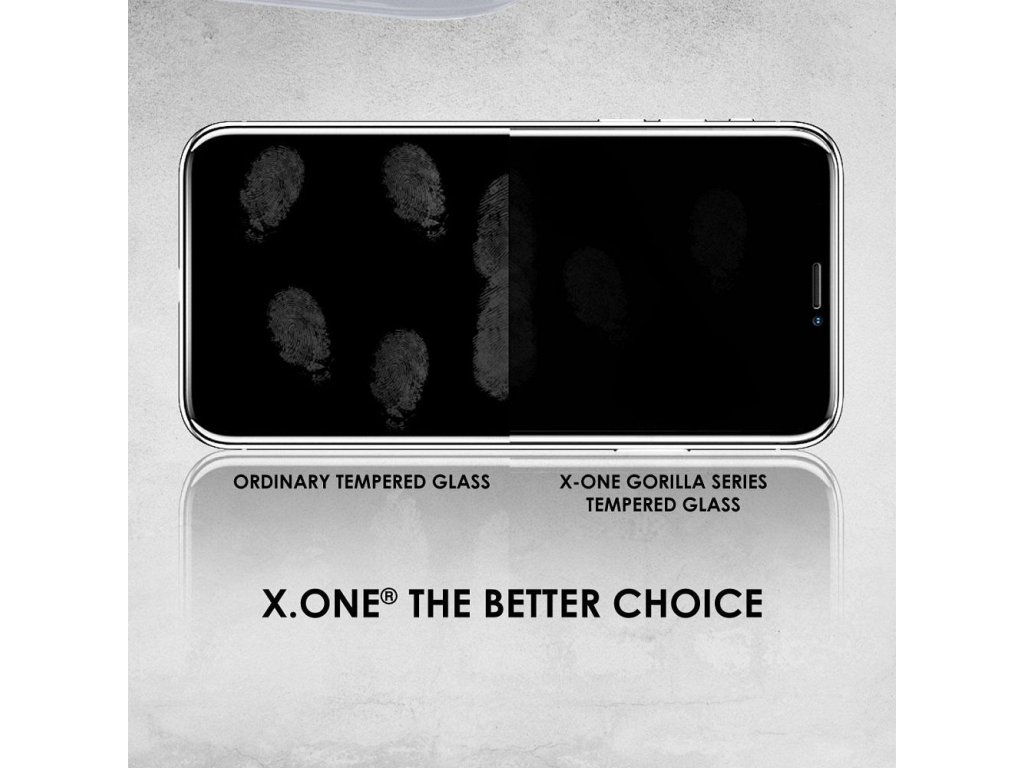 X-ONE Full Cover Extra Strong Matte - for iPhone 15 Pro tempered glass 9H