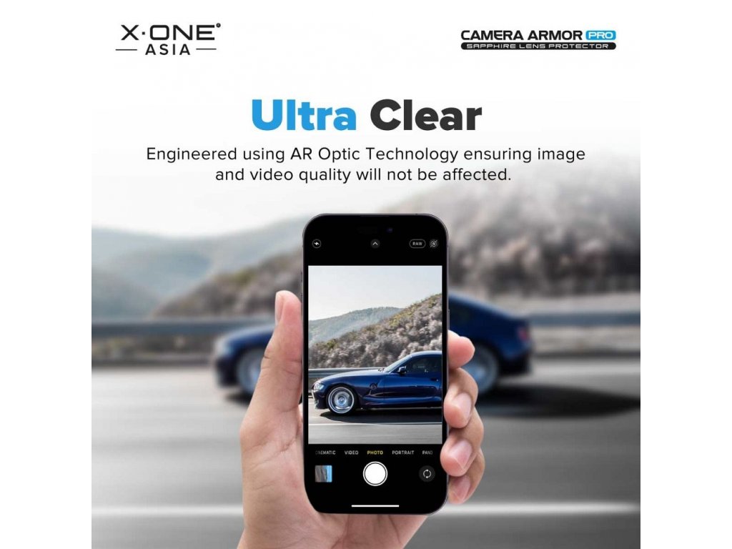 X-ONE Sapphire Camera Armor Pro - for iPhone 13 Pro/13 Pro Max