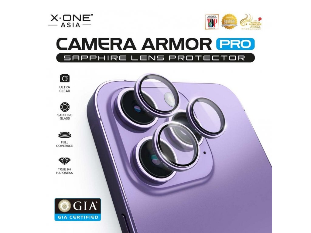 X-ONE Sapphire Camera Armor Pro - for iPhone 15/15 Plus