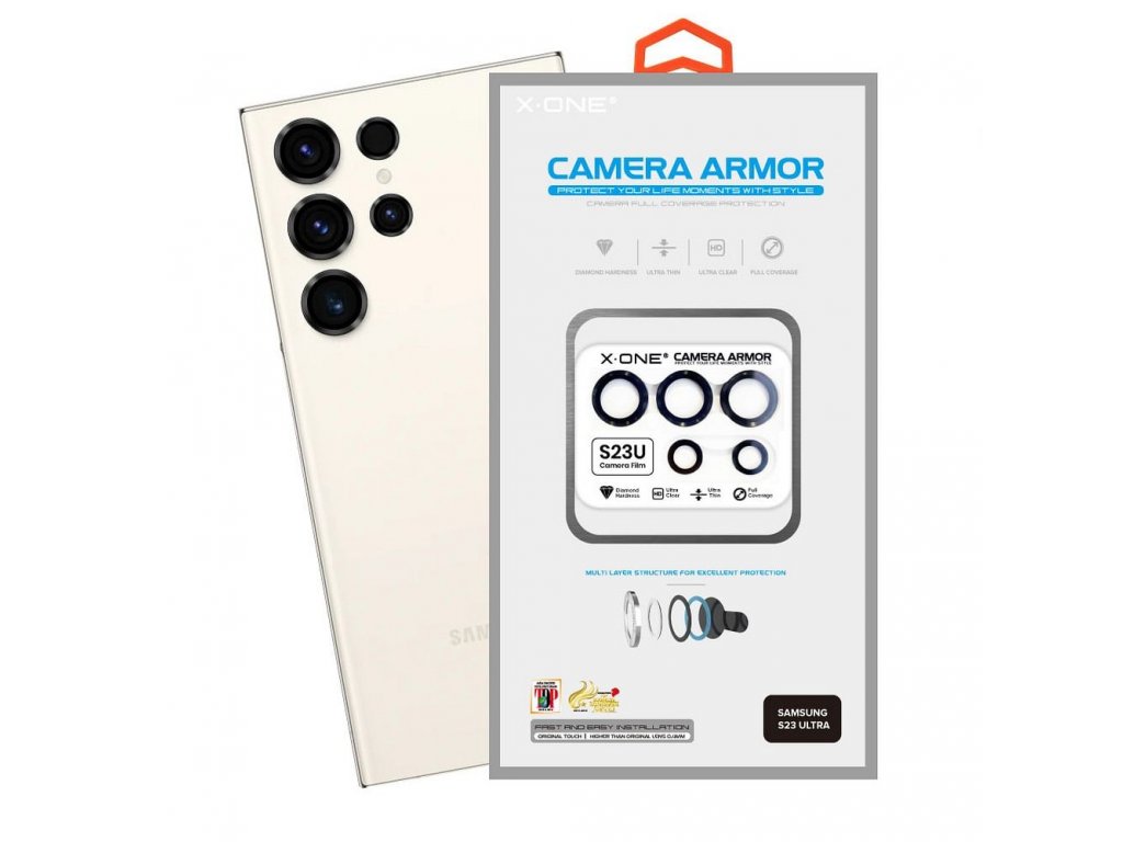 X-ONE Sapphire Camera Armor Pro - for Samsung Galaxy S22 Ultra