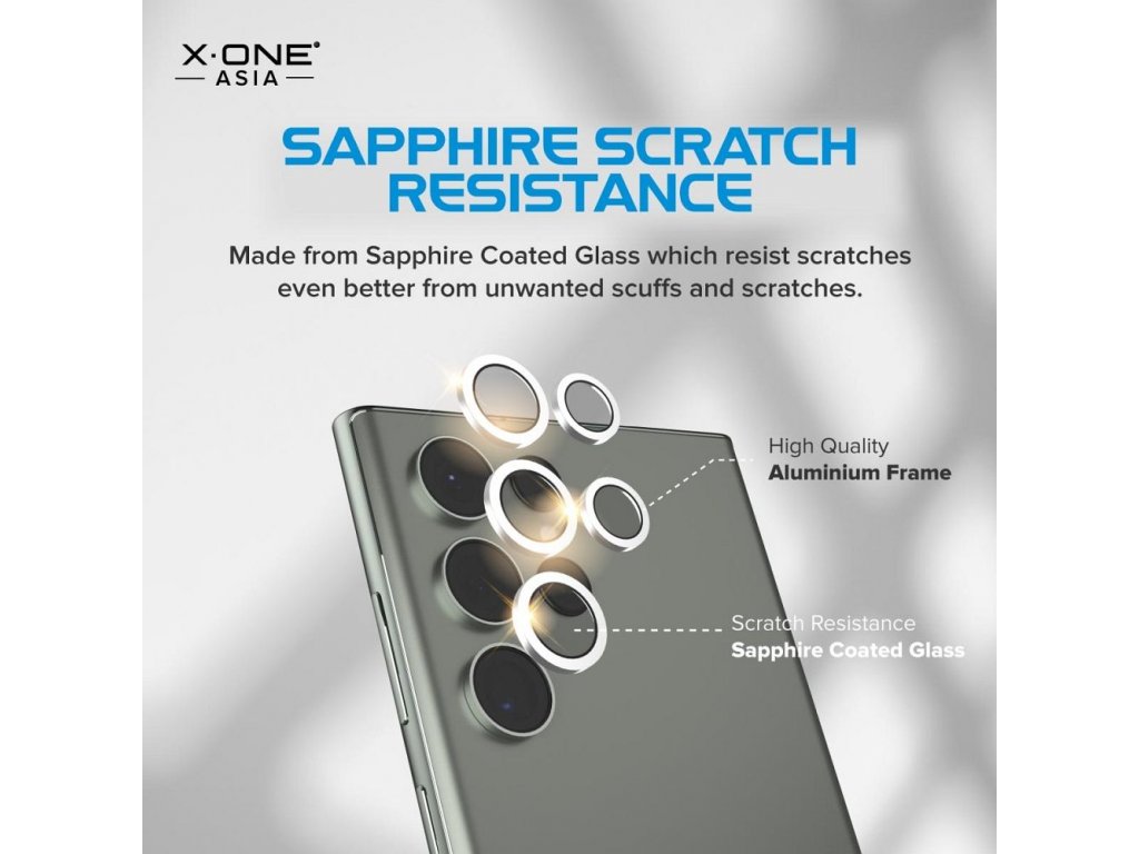 X-ONE Sapphire Camera Armor Pro - for Samsung Galaxy S23/S23 Plus