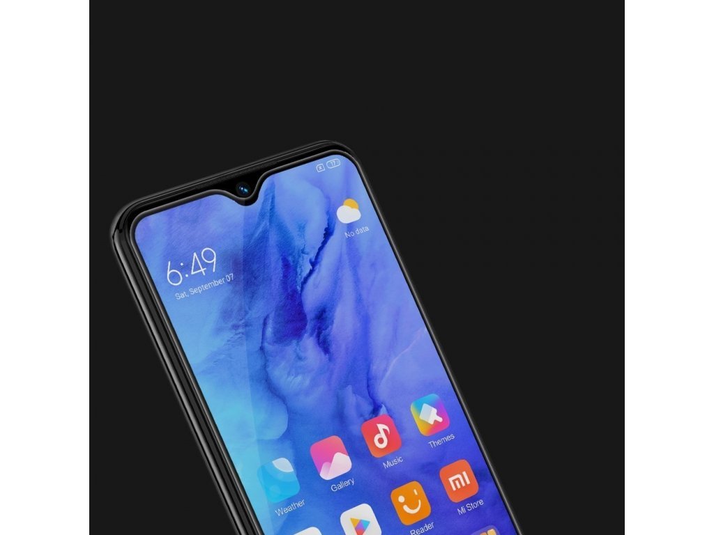 XD CP+MAX ultratenké tvrzené sklo na celý displej s rámem 0,33 MM 9H Xiaomi Redmi Note 8T černé