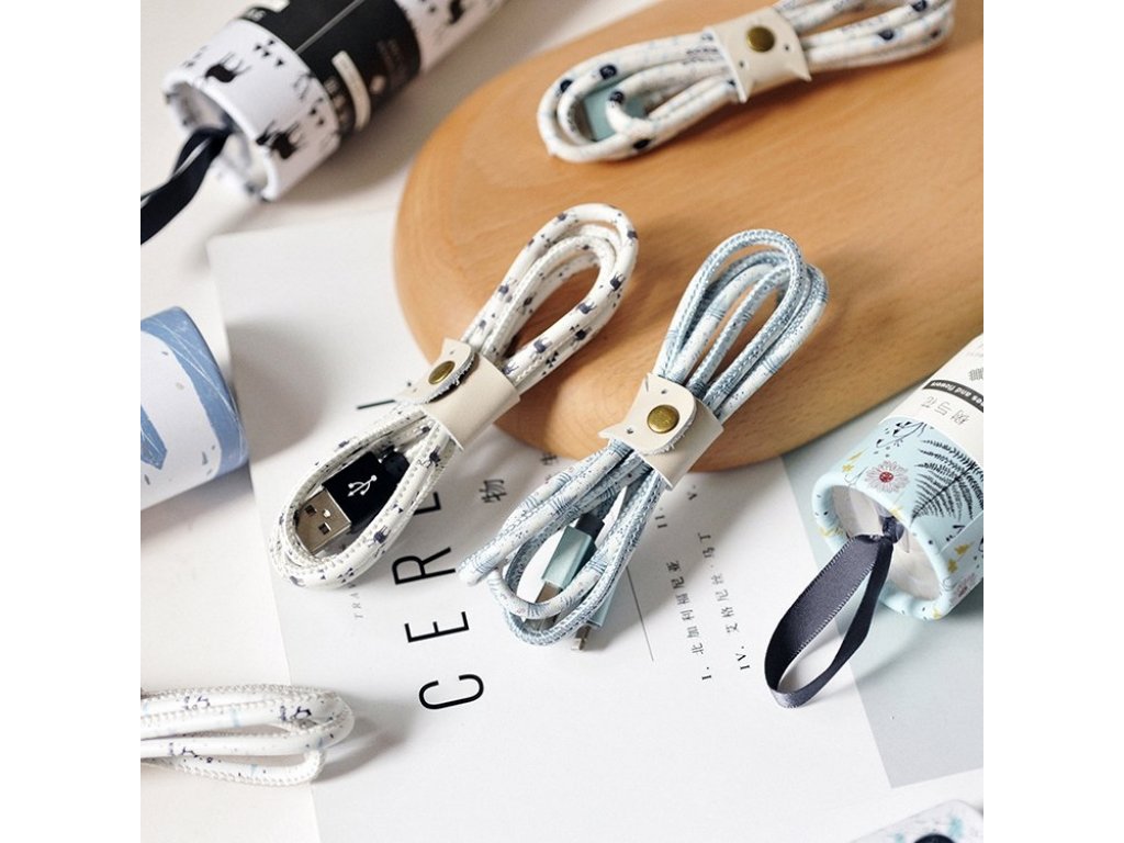 Xintu Zebra's Kiss kabel USB Lightning 1M 5V 2.4A