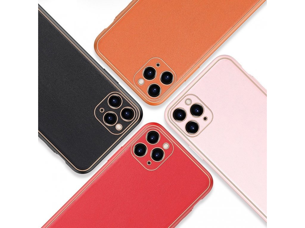 Yolo elegantní pouzdro z eko kůže iPhone 11 Pro černé