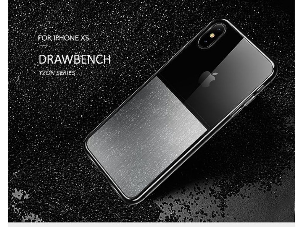 Yzon TPU Zadní Kryt transparentní Drawbench pro iPhone X/XS